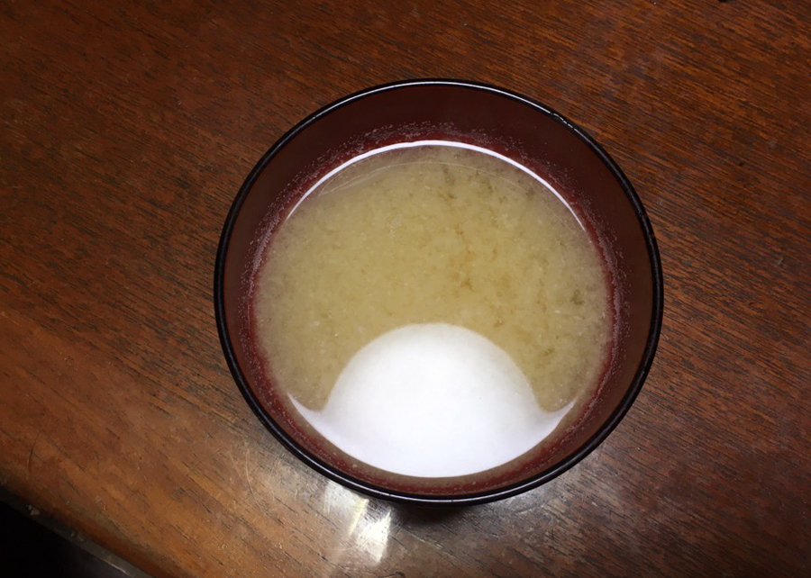 具なし味噌汁